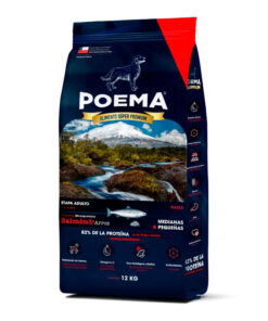 Poema Adulto Pequeño y Mediano 12 Kg Salmón