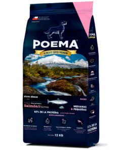 Poema Senior Pequeño y Mediano 12 Kg Salmón