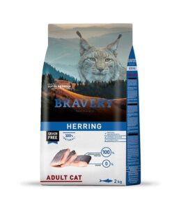 Bravery Cat Adulto Arenque 2 Kg