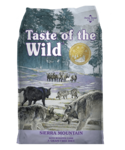 TASTE OF THE WILD PERRO SIERRA MOUNTAIN CORDERO 12 KG