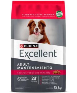 Excellent Adulto Mediano Grande Mantencion 15 KG