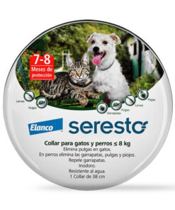SERESTO PERROS Y GATOS HASTA 8 KG