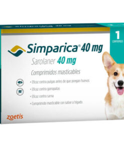 SIMPARICA 40 MG 10-20 KG 1 COMPRIMIDO