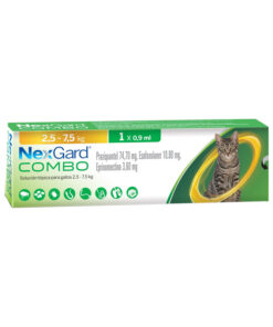 NEXGARD COMBO PIPETA GATO 2.5-7.5 KG 0.9 ML