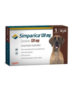 SIMPARICA 120 MG  40-60 KG 1 COMPRIMIDO