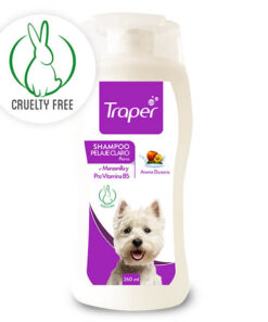 SHAMPOO TRAPER PELAJE CLARO DURAZNO 260 ML