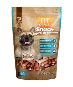 FIT SNACK ESPIRAL DE SALMON 400 GRM