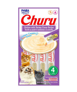 CHURU GATO POLLO Y CAMARON 56 GRM
