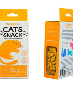 CATS SNACK POLLO Y HIERBA GATERA 80 GRM