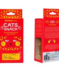 CATS SNACKS ATUN Y POLLO 80 GRM