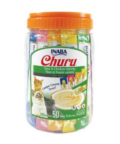 CHURU GATO TARRO VARIEDADES ATUN POLLO 50 UN 14 GRM