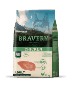 Bravery adulto medium / large 12 kg pollo