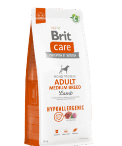 Brit care dog hypoallergenic adulto mediano lamb 12 kg
