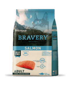 Bravery adulto medium / large 12 kg salmon