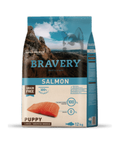 Bravery puppy medium large 12 kg salmon