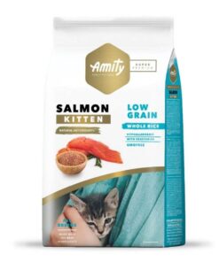 Amity gato kitten salmon 2 kg low grain