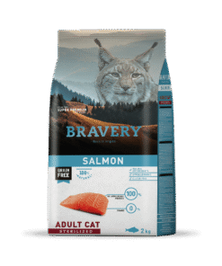 Bravery cat sterilized 2 kg salmon