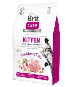 Brit care cat grain free kitten healthy growth 2 kg