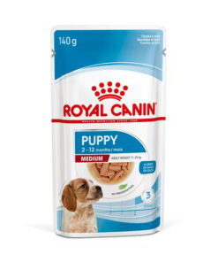 Royal canin perro pouch medium puppy 140 grm