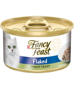 Lata fancy feast flaked trucha 85 grm