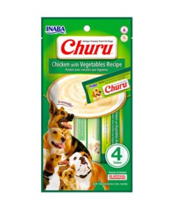 Churu perro pollo y vegetales 56 grm