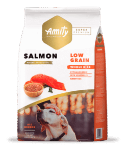 Amity Perro Salmón 4kg Low Grain