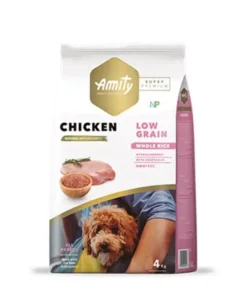 Amity Perro Pollo 4kg Low Grain