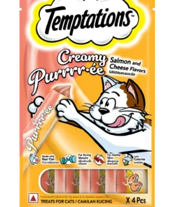 Temptations Creamy Salmón y Queso 12gr 4und