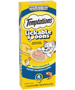 Temptations espoons pollo y salmon 10grm 4und