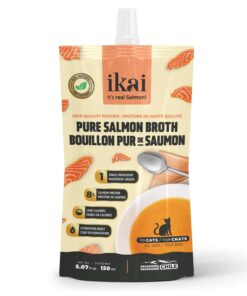 Pouch ikai caldo de salmon gato 150 grm