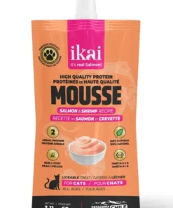 Pouch mousse ikai piel y pelaje gato 60 gr