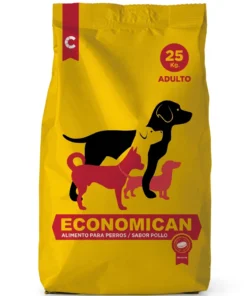 Economican perro pollo 25 kg
