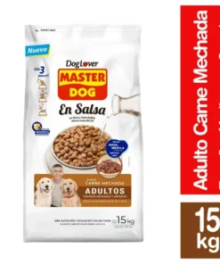 Master Dog Carne Mechada en Salsa 15kg