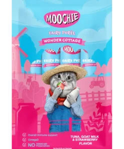 Moochie Cat Tubo Goat Milk Strawberry 75 gm