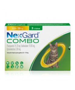 NEXGARD 3 COMBO GATO 2.5 -7.5 0.9 ML