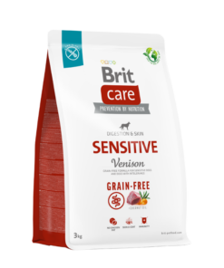 BRIT CARE DOG GRAIN FREE SENSITIVE VENISON 3 KG